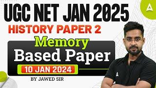 UGC NET History Analysis Today | UGC NET Paper 2 Exam Analysis 2025 ( Jan 10 Shift 1 )