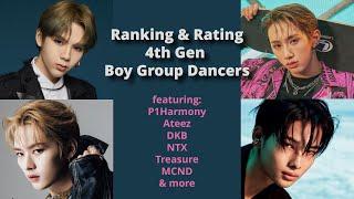 4th Gen Boy Group Dance Ranking