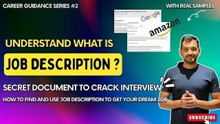 What is Job Description and how it will get you job in top companies like Amazon, Google | Explained