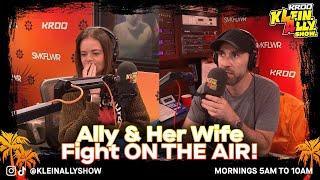 Trouble In Lesbian Paradise?! Ally & Her Wife Get In A Fight On The Air | Klein. Ally. Show.