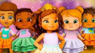 Bébé Princesse Grandit  Cinq Petites Princesses  Baby Alive Français 