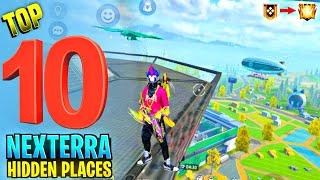 Top 10 hidden places in br ranked nexterra | Garena Free Fire | FF | Free Fire India