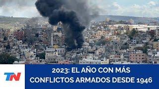 2023 fue el año con más conflictos armados en el mundo desde 1946, según un estudio internacional