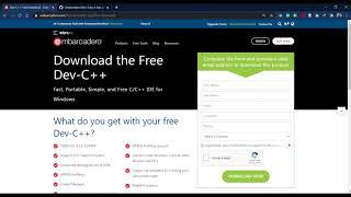 0️⃣ Embarcadero Dev-C++   |   Installation