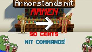 Rüstungsständer mit Armen! So Gehts! Minecraft Java Edition [Deutsch]