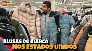 BLUSAS DE FRIO DE MARCA E BARATAS NOS EUA! ACHADOS INCRÍVEIS 