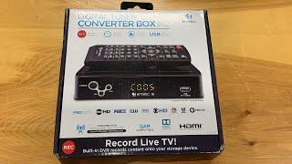 Ematic AT103B digital converter box PVR DVR Recorder | Free over the air antenna TV recording