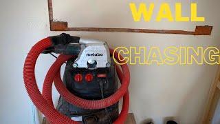 METABO MFE 40 Wall Chaser Review and ASR35 ACP Extractor/vacuum, Exotic life of a Youtube Spark