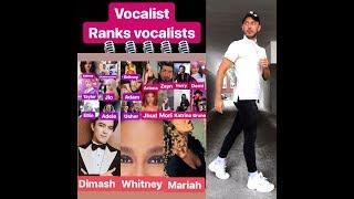 Vocalist RANKS vocalists