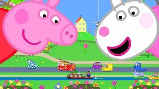 Peppa Pig Becomes A Giant In Tiny Land   Peppa Pig and Friends Full Episodes