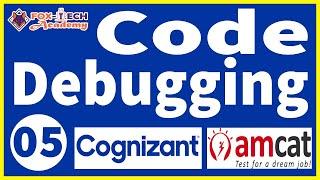 5. Code Debugging || Cognizant code debugging solution || Amcat || C || C++ || Fox Tech Academy