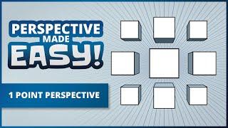 Perspective for Beginners: 1 Point Perspective