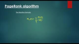 PageRank Algorithm - The Original Formula