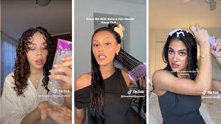 Curly Hair Routine | TikTok Compilation