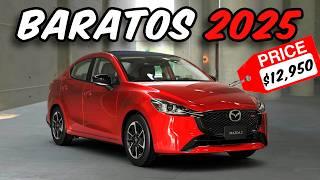 Los 7 autos NUEVOS más baratos 2024/25