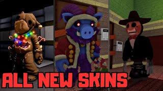 ALL NEW PIGGY SKINS SHOWCASE - All Jumpscares | Roblox Piggy Update