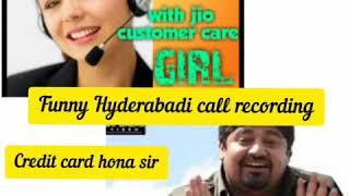 Credit card hona sir | funny Hyderabadi customer care recording | Hyderabadi Entertainment | tabar