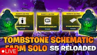 Tombstone GLITCH SCHEMATIC FARM SOLO EASY & 3 New Blueprint Easter Eggs!