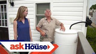 How to Build a Rain Barrel for $40 | Ask This Old House