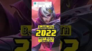  Benedetta 2022 Best Build and Emblem Setup - Jungler Tips #shorts #mobilelegends #mlbb