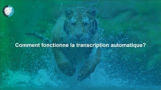 Comment fonctionne la transcription automatique ?