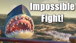 Sea of Thieves - The Hardest Megalodon Fight!