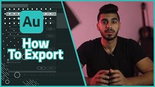 Exporting Audio in [Adobe Audition CC]