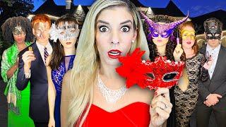 Giant Masquerade Ball at Hacker Mansion to Win $10,000! (Game Master Challenge) | Rebecca Zamolo