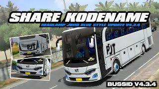 SHARE‼️KODENAME HEADLAMP JBHD V3 UPDATE BUSSID V4.3.4 FREE BY ARZZCONCEPTNW