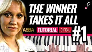 Como tocar "The winner takes it all"(ABBA) - Parte 1/2 - Piano tutorial y partitura