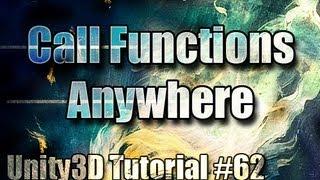 Unity3D Tutorial #62 [ Calling Functions from other Scripts ]