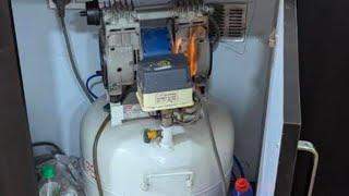 DENTAL COMPRESSOR MEY AAG | FIRE IN COMPRESSOR 70000/- KA JHATKA