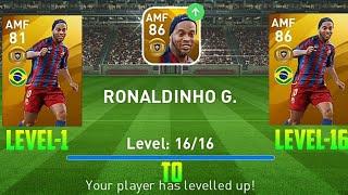 GOLD RONALDINHO MAX LEVEL - BUYING AND MAXING OUT - PES2020 - PES IS SAVAGE