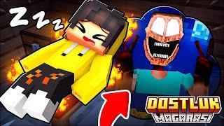 GÖRDÜĞÜM EN KÖTÜ KABUS BU OLABİLİR... | Minecraft Dostluk Mağarası #11