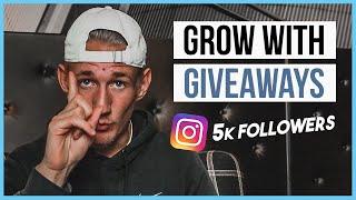  “Giveaway Growth Strategy” - How to Grow 5000 Followers in a day on Instagram! 