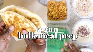 Vegan Meal Prep What I Eat in a Week | Pretty Brown Vegan