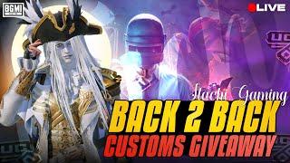 BGMI LIVE CUSTOM ROOM | RP AND UC GIVEAWAY EVERY MATCH | ALL WEAPONS AND TDM CUSTOMS