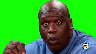 Shaquille O'Neal meme (4K Green Screen)