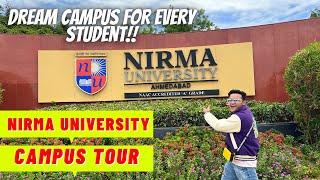 VLOG: Nirma University Campus Tour Vlog | Nirma University Ahmedabad | Harshit Chauhan