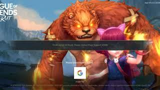 LOL WildRift ( Yordle portal not found ) Philippine Server problem