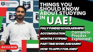 Study In UAE for Pakistani students | Fee &  Monthly Expenses? | How To Apply For Jobs?