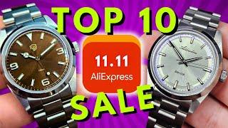 11.11 Sale Top 10 BEST Aliexpress Watches for men 2024 + How To: Best Prices ($40 - $100) Deals