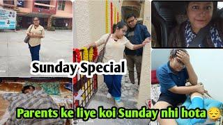 Parent ka No Sunday No Monday Happy Nuclear Family || Hindi Vlog || Sunday Vlog