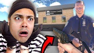 PERFORMING A BANK ROBBERY !!! (Sneak Thief)