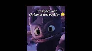 Toothless is under ur Christmas tree  // #Christmas // #toothless // #httyd // #httydchristmas