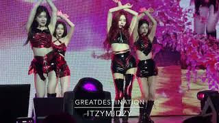 ITZY "Mr. Vampire" Live Performance Front Row Fancam in 4K 60FPS |Seattle Born To Be World Tour 2024