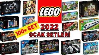 LEGO 2022 OCAK SETLERİ!!! TECHNİC, CREATOR, MARVEL, NİNJAGO, DİSNEY VE CİTY