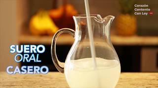 SUERO ORAL CASERO.  cómo hacer suero oral casero - Remedios Caseros