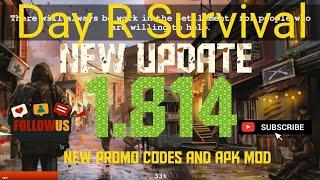 Day R Survival update 1.814 new Promo codes and APK mods  . JunaidPlays