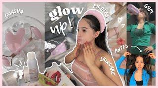 Forzando un GLOW UP | ¿Qué hacer para verte y sentirte mejor? Pilates Guasha Rutina Gym Skincare